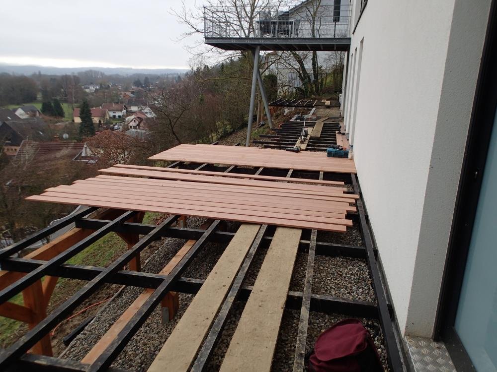 Terrasse bois à Didenheim