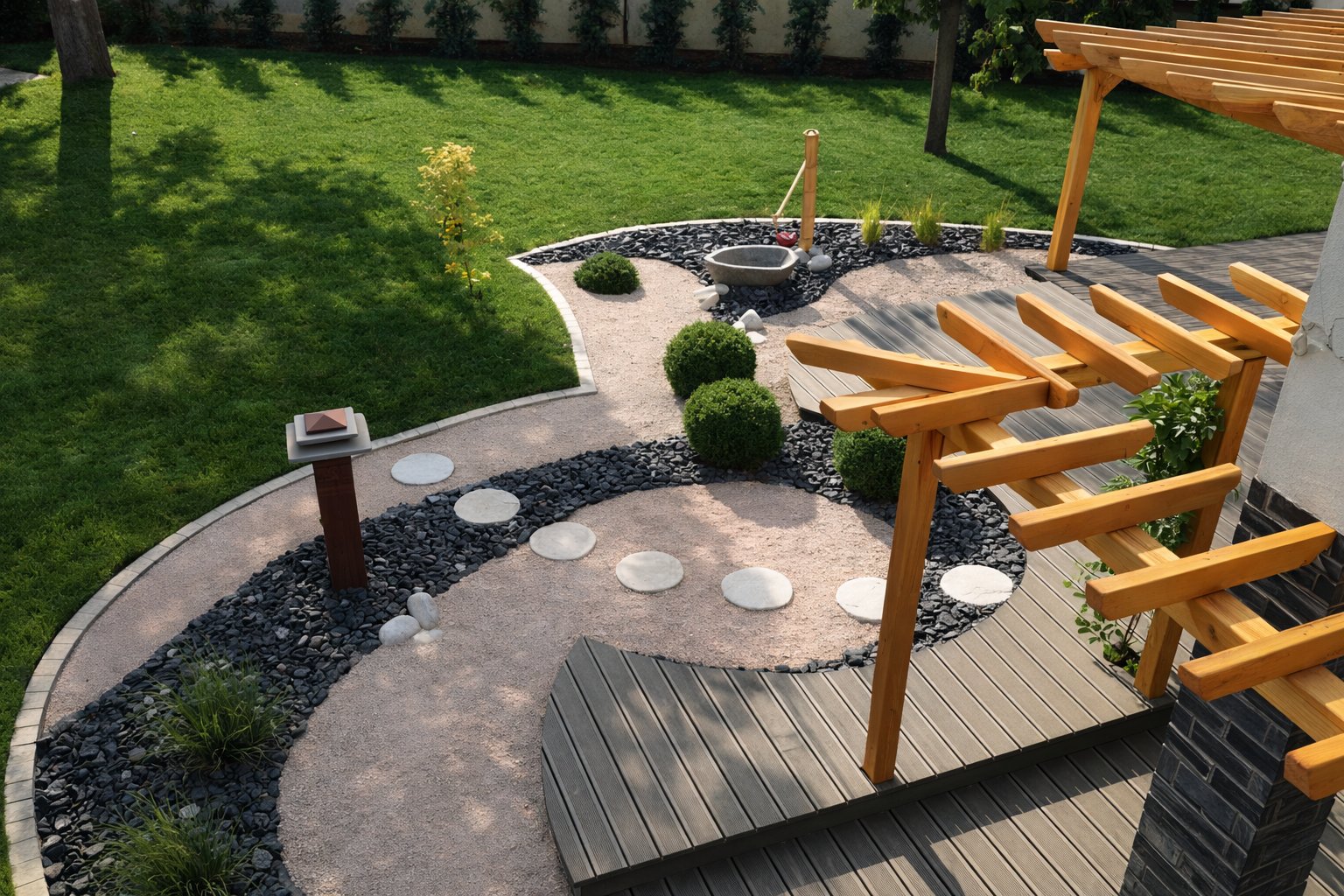 Pergola Wettolsheim - résultat final